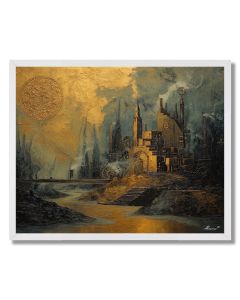 BRASS SHADOW - FRAMED