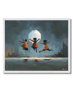 BOUNCE CHEER FUN - FRAMED