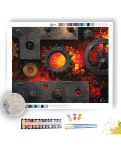 PRESSURE RIVET - Paint by Numbers Full Kit