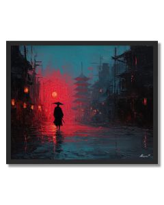 STEEL NIGHT - FRAMED