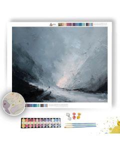 SOFT ASH BROKEN - Paint by Numbers Full Kit