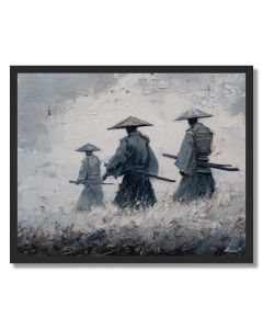 SILENT ASH STEEL - FRAMED