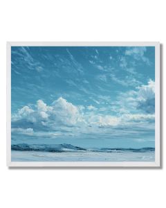 SIMPLE CALM SPACE - FRAMED