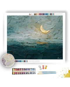 CURRENT MOON - Paint by Numbers Full Kit