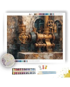 VALVE GEAR - Paint by Numbers Full Kit