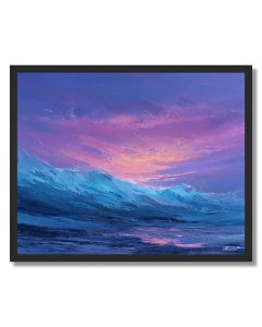 GLOW WAVE - FRAMED