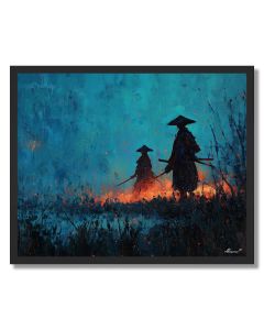 WIND NIGHT RESOLVE - FRAMED