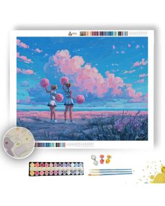 POP CHEER HAPPY - Paint by Numbers Full Kit