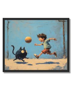 PLAYFUL BOUNCE SIMPLE - FRAMED