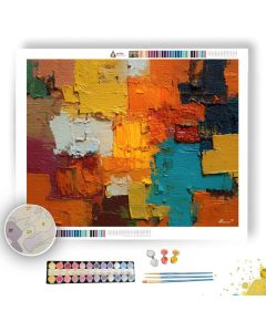 COLOR FUN - Paint by Numbers Full Kit