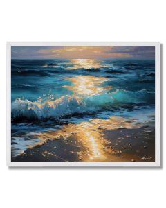 PEARL WAVE GLOW - FRAMED