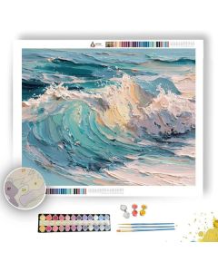 WAVE DRIFT SOFT - Paint by Numbers Full Kit