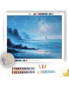 BLUE CALM - Paint by Numbers Full Kit