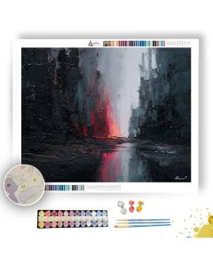 BROKEN VEIL - Paint by Numbers Full Kit