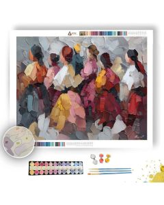 LINKED WHOLE GATHER - Paint by Numbers Full Kit