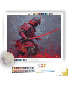 CRIMSON BLADE - Paint by Numbers Full Kit