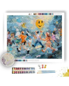 HAPPY POP - Paint by Numbers Full Kit