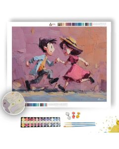 PLAYFUL QUICK - Paint by Numbers Full Kit