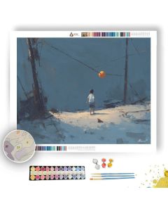 ODD BOUNCE PLAYFUL - Paint by Numbers Full Kit