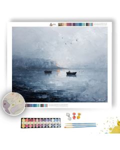 STILL QUIET SOFT - Paint by Numbers Full Kit