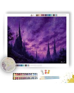 TWILIGHT SPIRE CITY - Paint by Numbers Full Kit