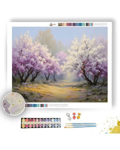 SOFT SPRING BLOSSOMS - Paint by Numbers Full Kit