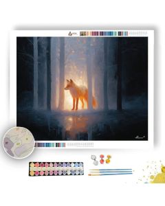 FOREST FOX SPIRIT - Paint by Numbers Full Kit