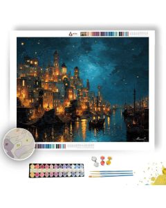 RIVERLIGHT METROPOLIS - Paint by Numbers Full Kit