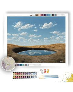 STILL WATER OVAL - Paint by Numbers Full Kit