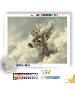 CLOUD ANTLER FAWN - Paint by Numbers Full Kit