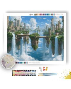 SKYFALL CITY - Paint by Numbers Full Kit