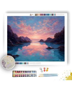 CRYSTAL HORIZON BAY - Paint by Numbers Full Kit