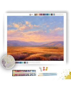 GOLDEN MEADOW HORIZON - Paint by Numbers Full Kit