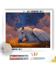 CELESTIAL WINGED HORSE - Paint by Numbers Full Kit