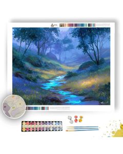 LUMEN STREAM PATH - Paint by Numbers Full Kit