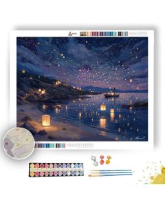 STAR LANTERN SHORE - Paint by Numbers Full Kit