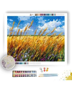 DUTCH SUMMER FIELDS - Paint by Numbers Full Kit