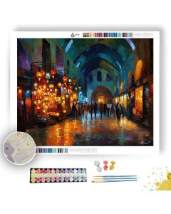 GRAND BAZAAR GLOW - Paint by Numbers Full Kit