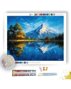 TARANAKI REFLECTION - Paint by Numbers Full Kit
