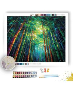 ARASHIYAMA BAMBOO - Paint by Numbers Full Kit
