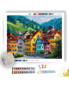 APPENZELL HOUSES - Paint by Numbers Full Kit
