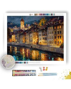 BERN OLD TOWN - Paint by Numbers Full Kit
