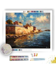 SUOMENLINNA SHORE - Paint by Numbers Full Kit