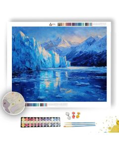 PERITO MORENO GLACIER - Paint by Numbers Full Kit