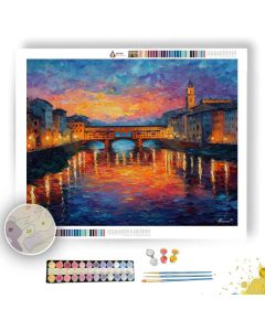 FLORENCE RIVER EVENING - Paint by Numbers Full Kit