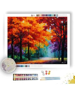 CANADIAN MAPLE GROVE - Paint by Numbers Full Kit