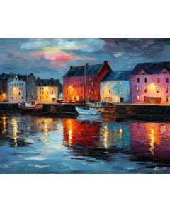 GALWAY HARBOR EVENING