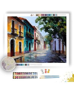 SALTA COLONIAL STREET - Paint by Numbers Full Kit