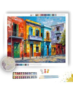 LA BOCA COLORS - Paint by Numbers Full Kit