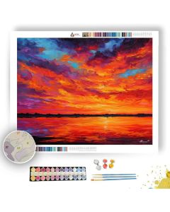 EMBER SKY KINGDOM - Paint by Numbers Full Kit